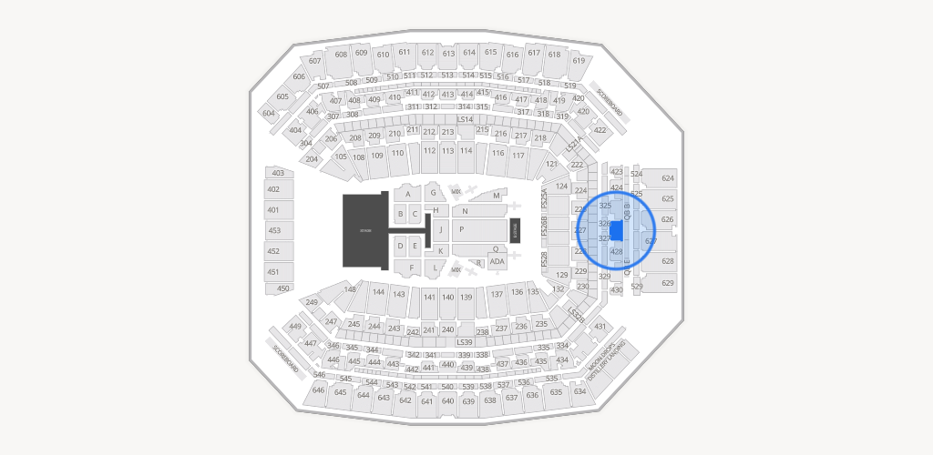 Lucas Oil Stadium Seating Chart