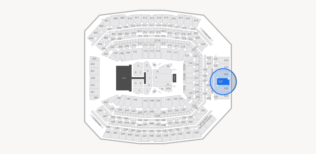 Lucas Oil Stadium Seating Chart