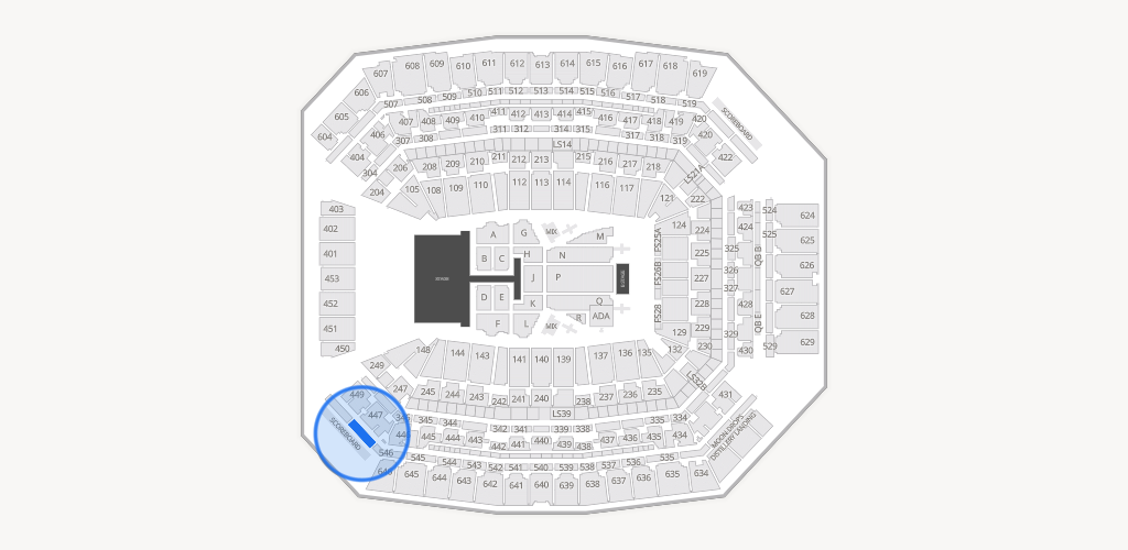 Lucas Oil Stadium Seating Chart