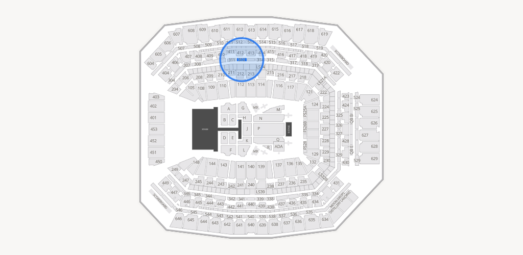 Lucas Oil Stadium Seating Chart
