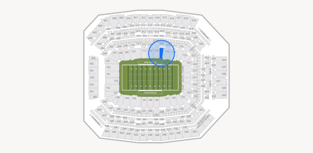 Lucas Oil Stadium Seating Chart