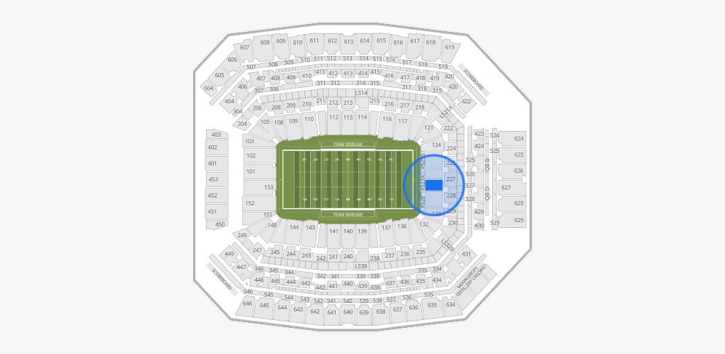 Lucas Oil Stadium Seating Chart
