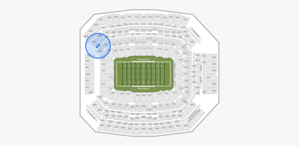 Lucas Oil Stadium Seating Chart