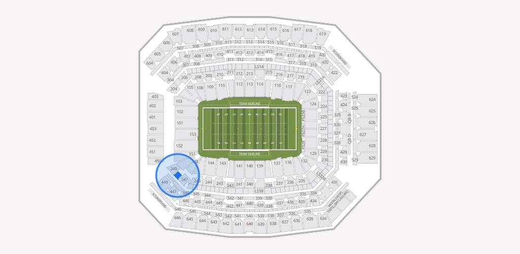 Lucas Oil Stadium Seating Chart