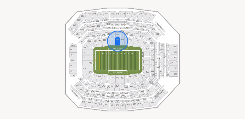 Lucas Oil Stadium Seating Chart
