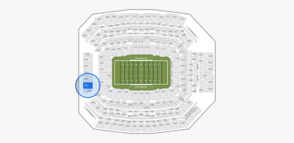 Lucas Oil Stadium Seating Chart