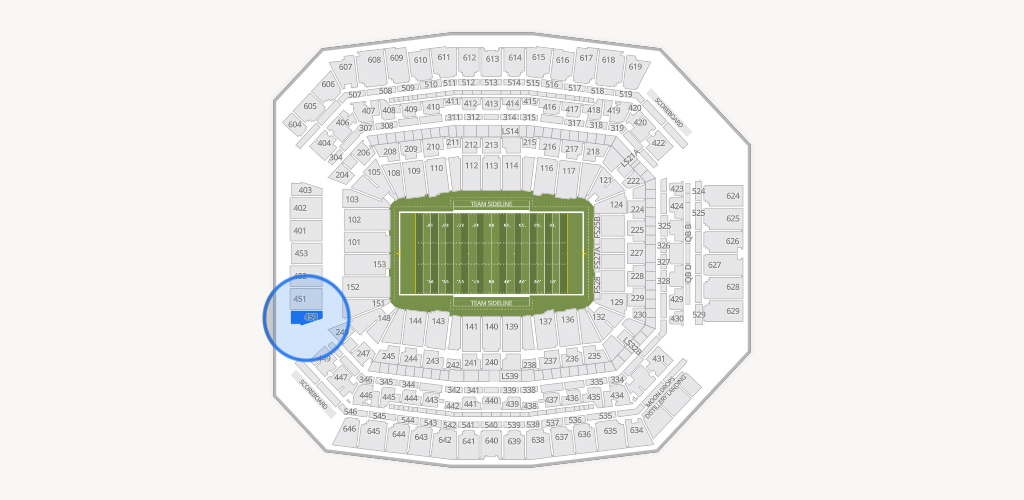 Lucas Oil Stadium Seating Chart