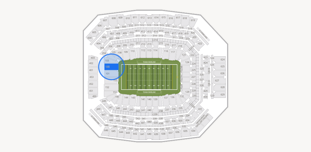 Lucas Oil Stadium Seating Chart