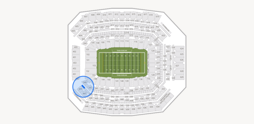 Lucas Oil Stadium Seating Chart