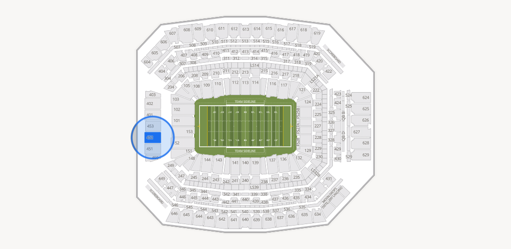 Lucas Oil Stadium Seating Chart