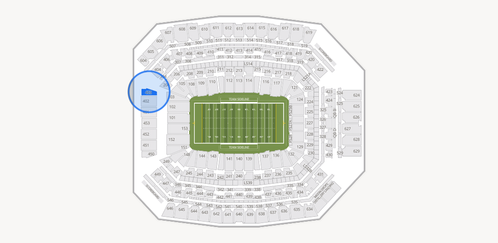 Lucas Oil Stadium Seating Chart