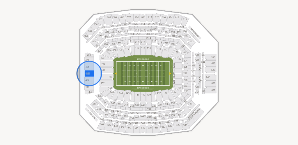 Lucas Oil Stadium Seating Chart