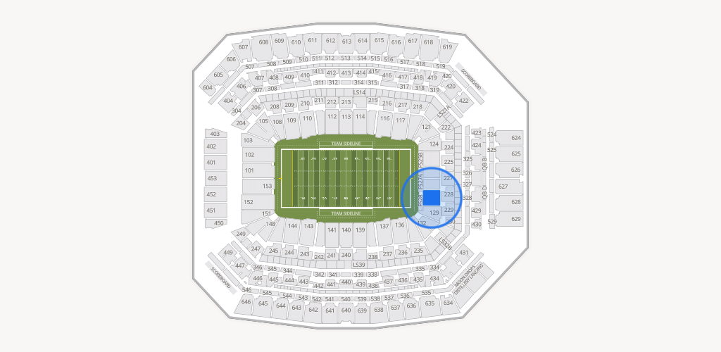 Lucas Oil Stadium Seating Chart