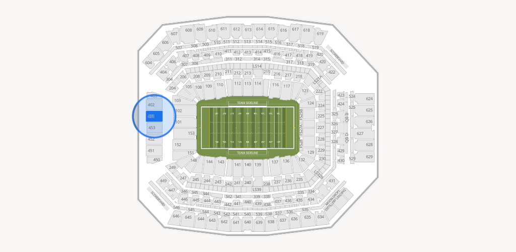 Lucas Oil Stadium Seating Chart
