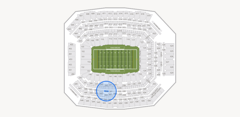Lucas Oil Stadium Seating Chart
