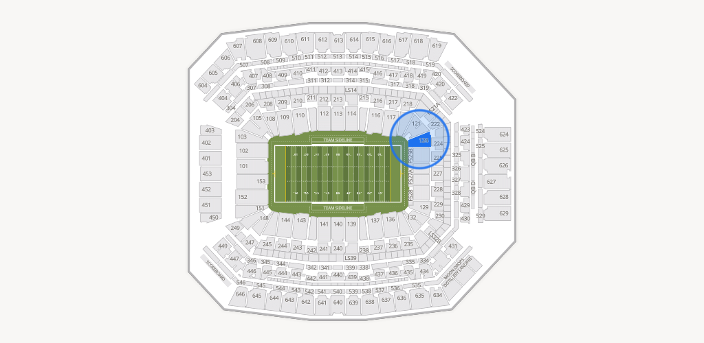 Lucas Oil Stadium Seating Chart