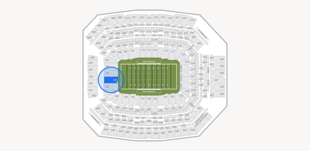 Lucas Oil Stadium Seating Chart