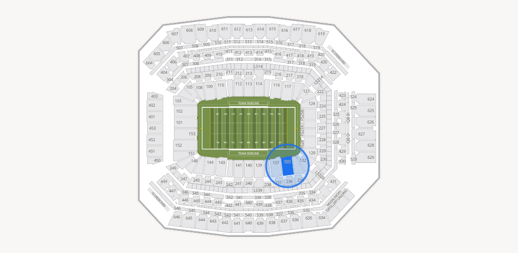 Lucas Oil Stadium Seating Chart