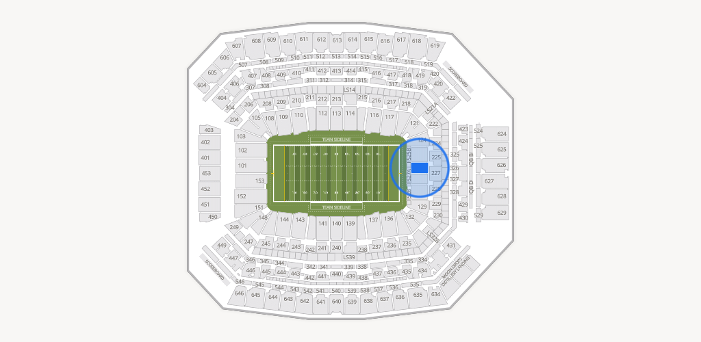 Lucas Oil Stadium Seating Chart