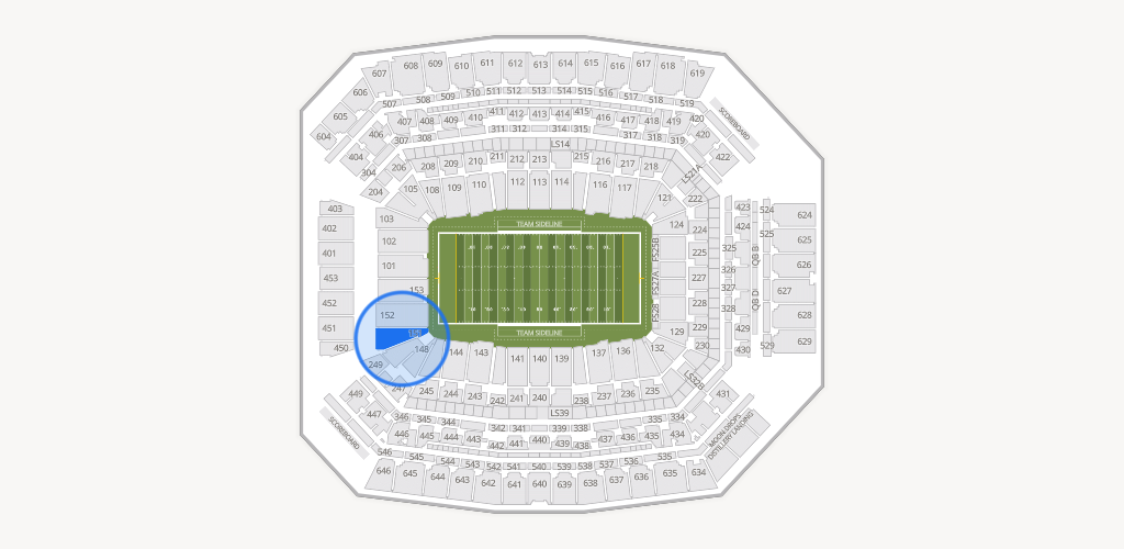 Lucas Oil Stadium Seating Chart