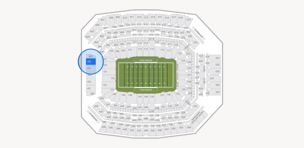 Lucas Oil Stadium Seating Chart