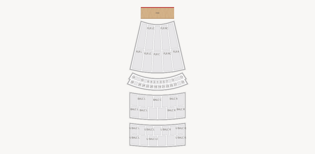 Lyric Opera of Chicago Seating Chart