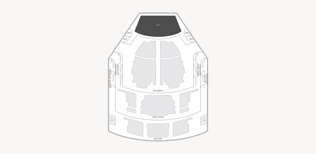 Lyric Theatre - New York Seating Chart