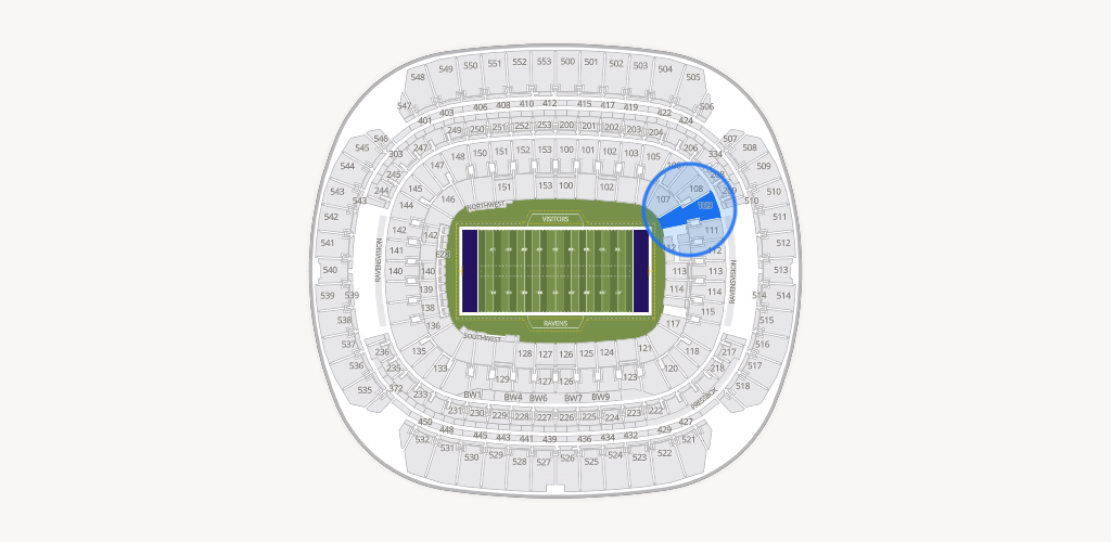 M&T Bank Stadium Seating Chart