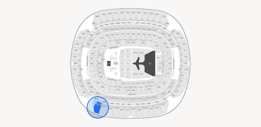 M&T Bank Stadium Seating Chart