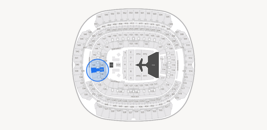 M&T Bank Stadium Seating Chart