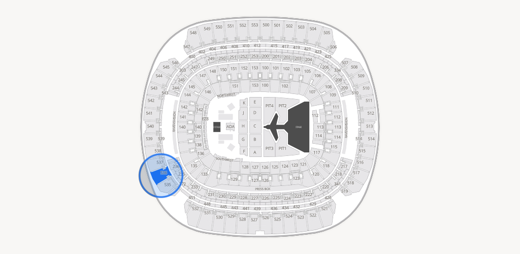 M&T Bank Stadium Seating Chart