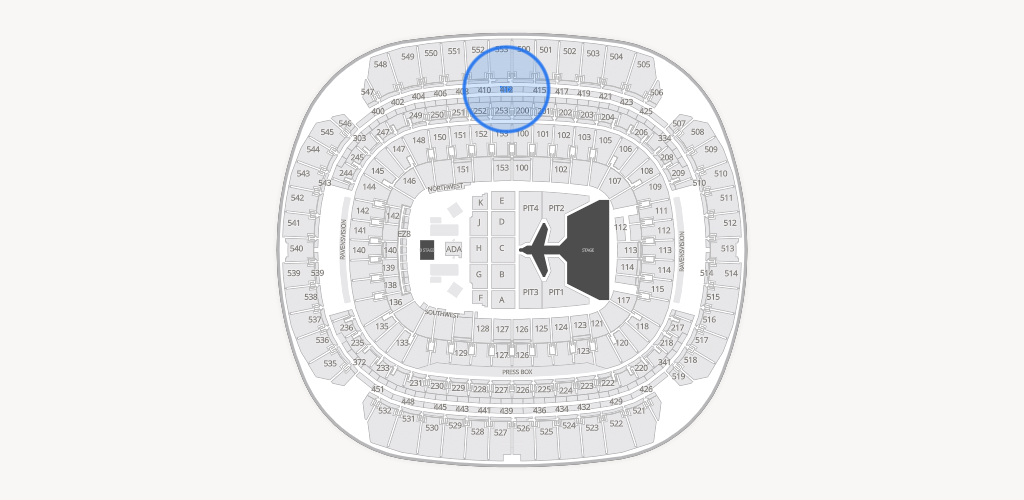 M&T Bank Stadium Seating Chart