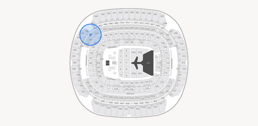 M&T Bank Stadium Seating Chart