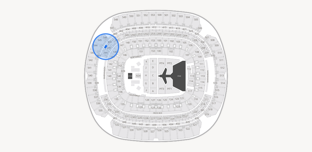 M&T Bank Stadium Seating Chart