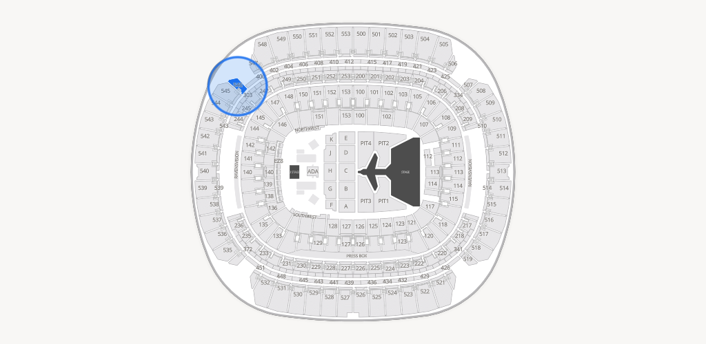 M&T Bank Stadium Seating Chart
