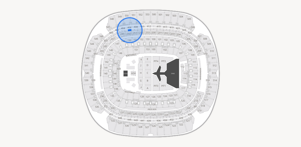 M&T Bank Stadium Seating Chart