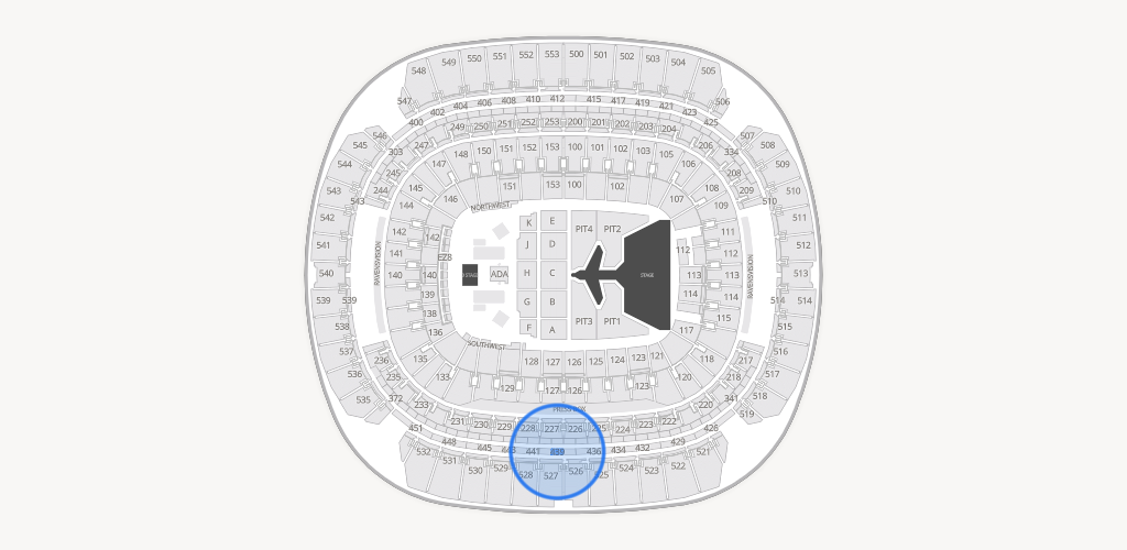 M&T Bank Stadium Seating Chart