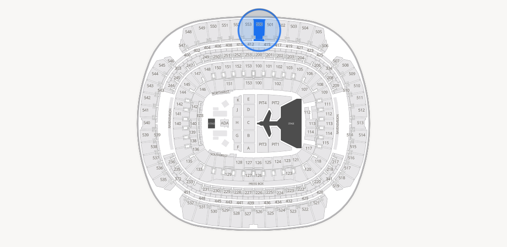 M&T Bank Stadium Seating Chart