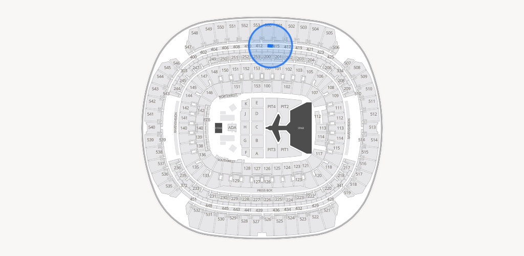 M&T Bank Stadium Seating Chart