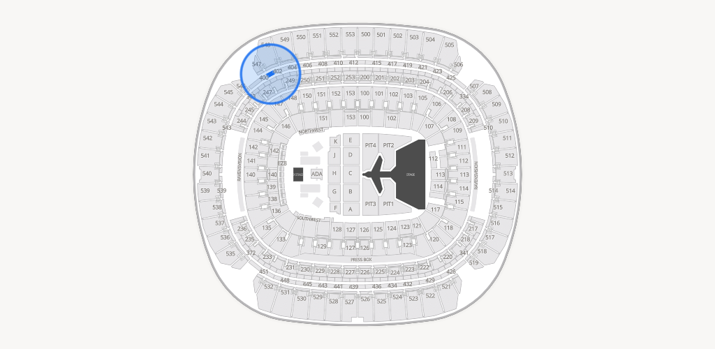 M&T Bank Stadium Seating Chart