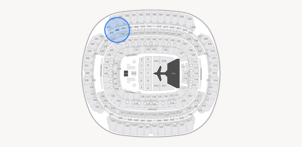M&T Bank Stadium Seating Chart