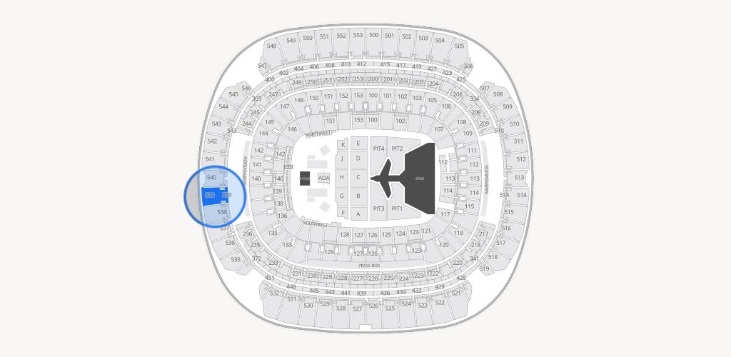 M&T Bank Stadium Seating Chart