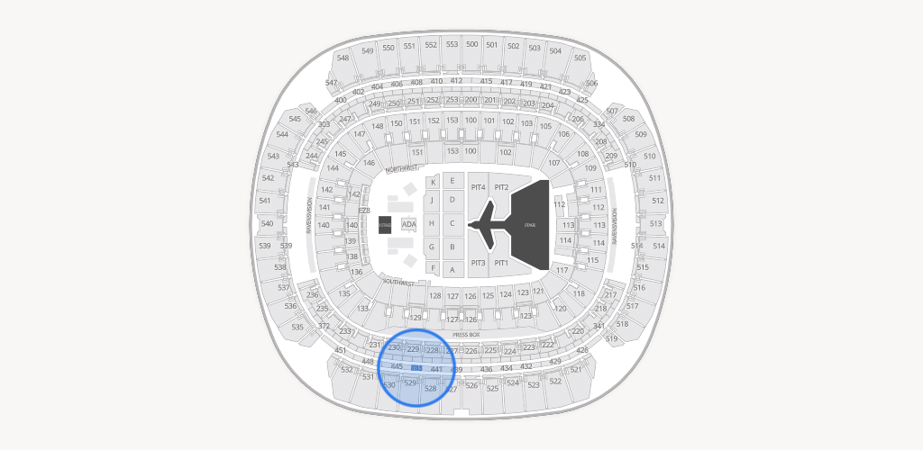 M&T Bank Stadium Seating Chart