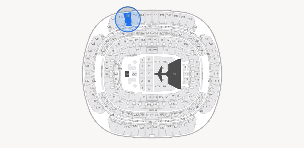 M&T Bank Stadium Seating Chart