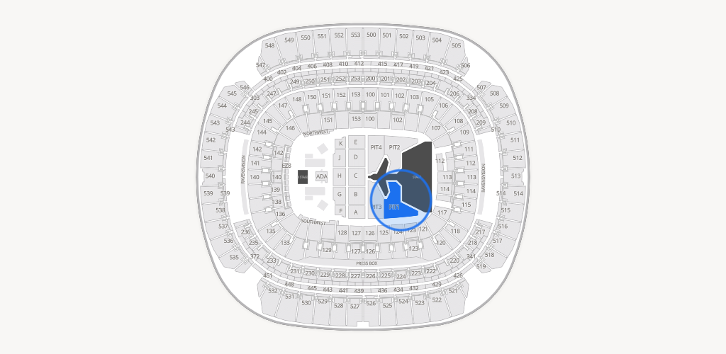 M&T Bank Stadium Seating Chart