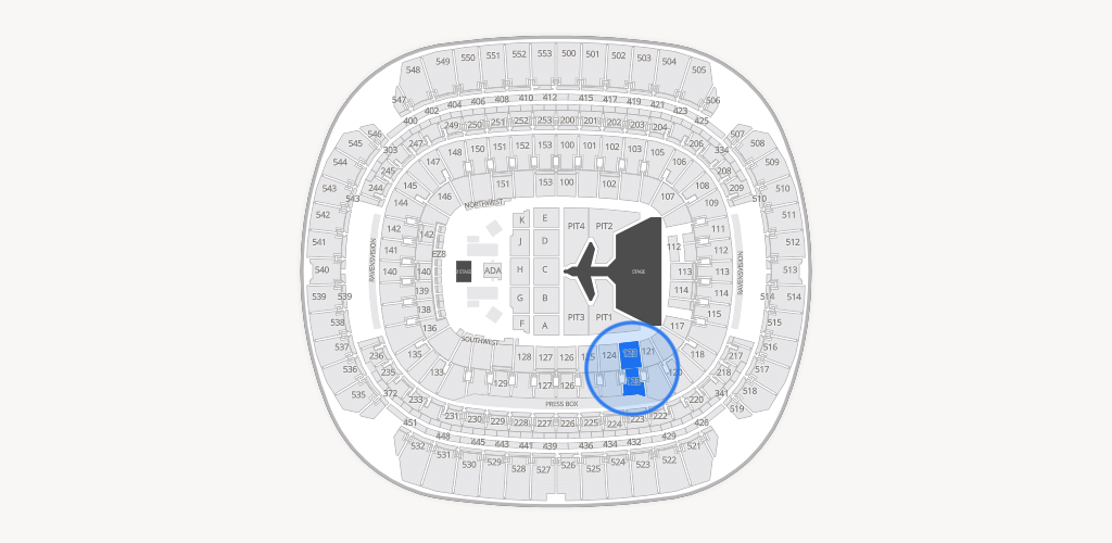 M&T Bank Stadium Seating Chart