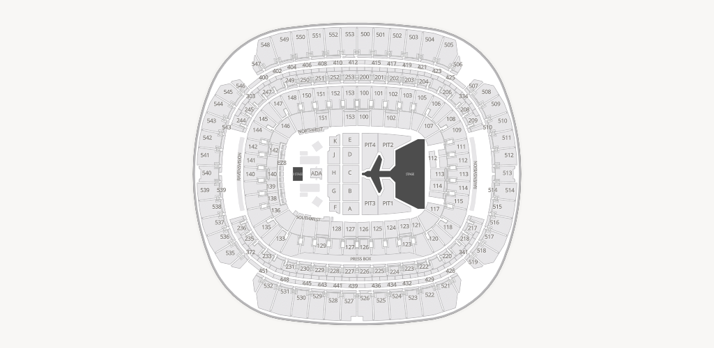 M&T Bank Stadium Seating Chart