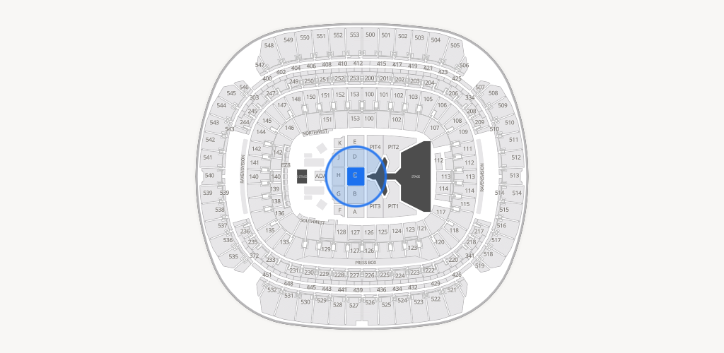 M&T Bank Stadium Seating Chart