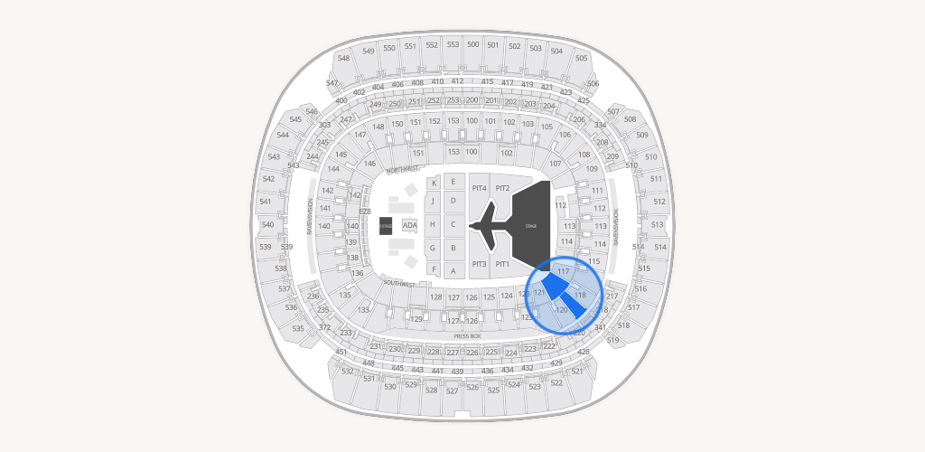 M&T Bank Stadium Seating Chart