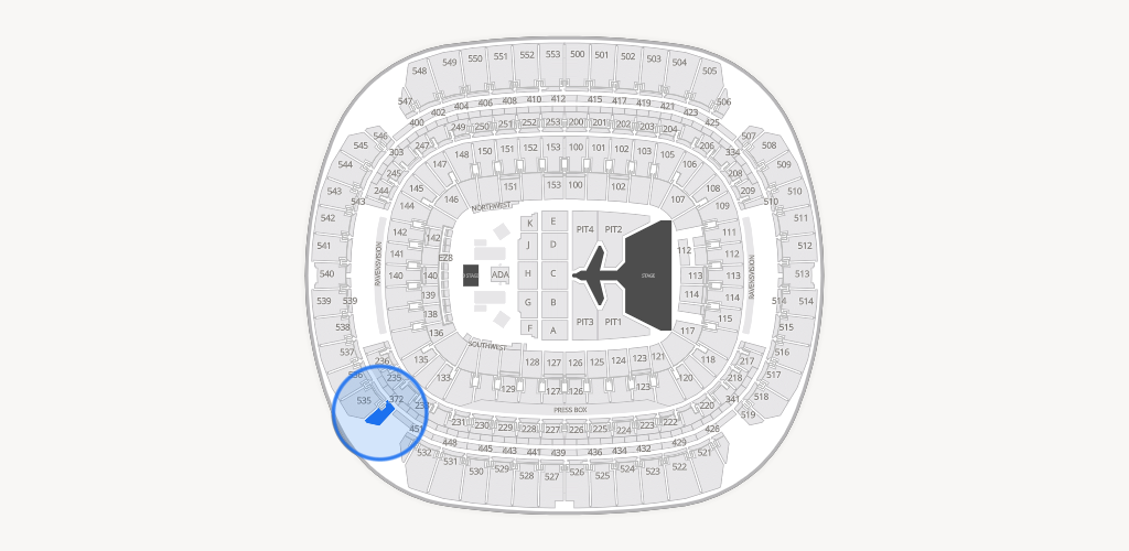 M&T Bank Stadium Seating Chart